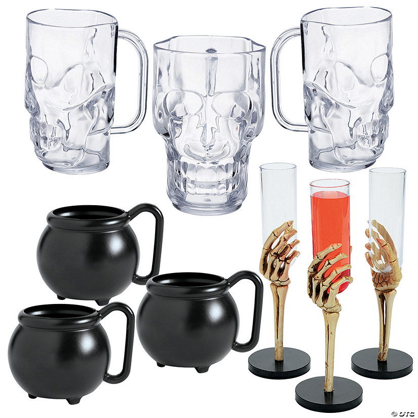 Halloween Assorted Drinkware Kit 36 Pc. Oriental Trading
