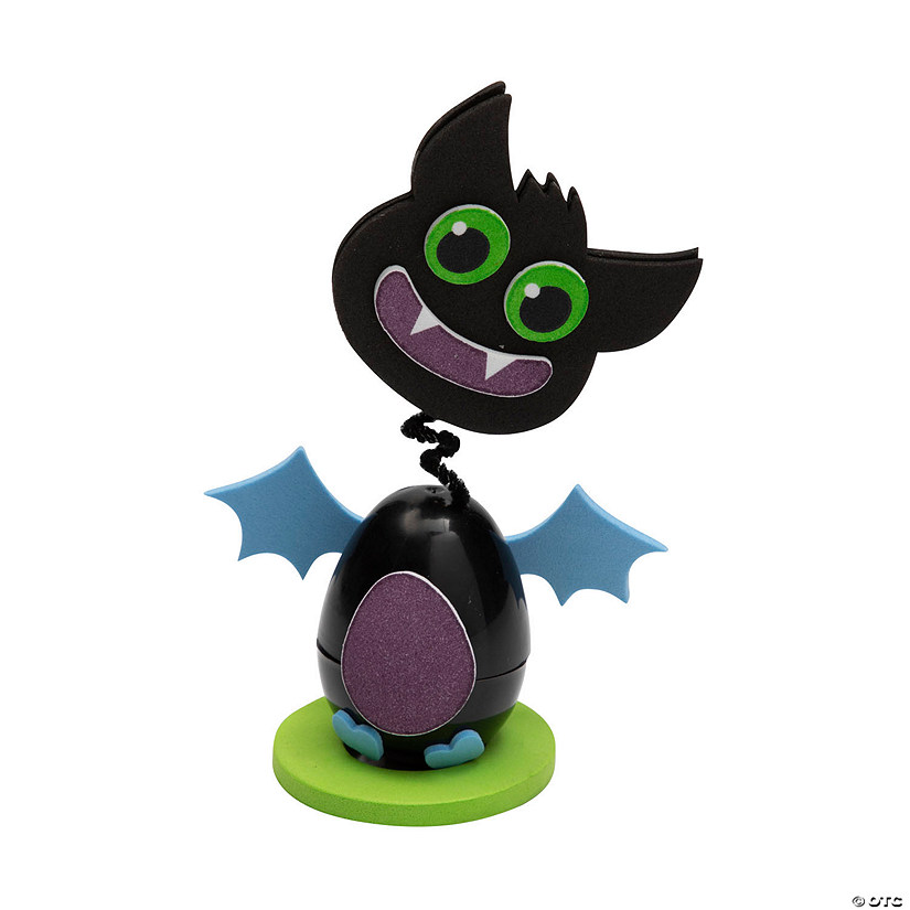 Halloween Bat Bobblehead Craft Kit - Makes 12 Image