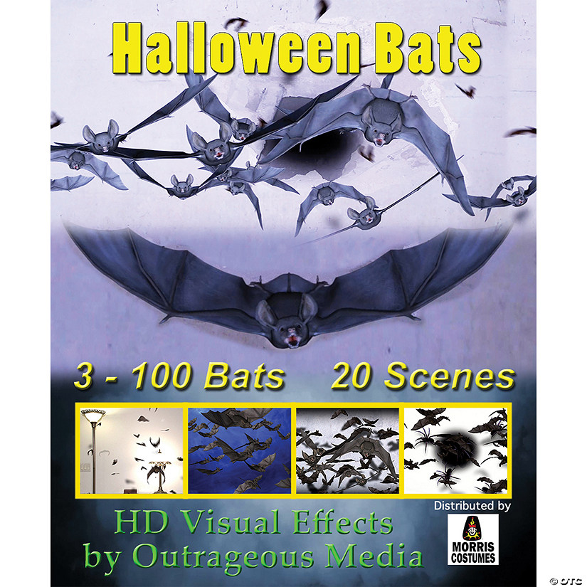 Halloween Bats Digital Decor Usb Image