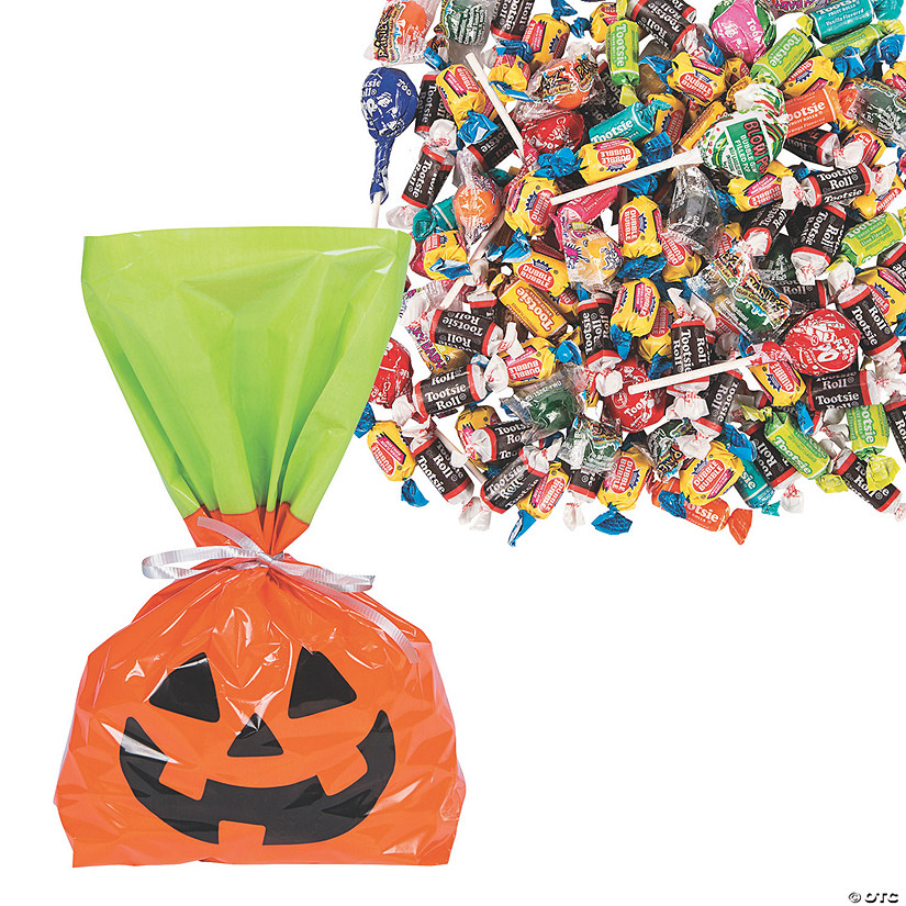 Halloween Candy Boo Bag Kit for 48