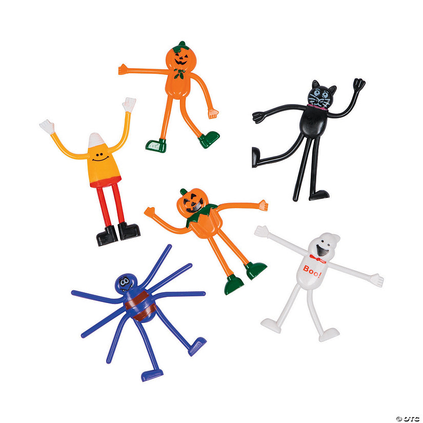 Halloween Character Bendables - 24 Pc. Image