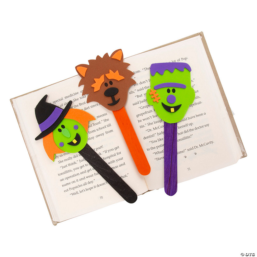 Halloween Character Bookmark Craft Kit | Oriental Trading