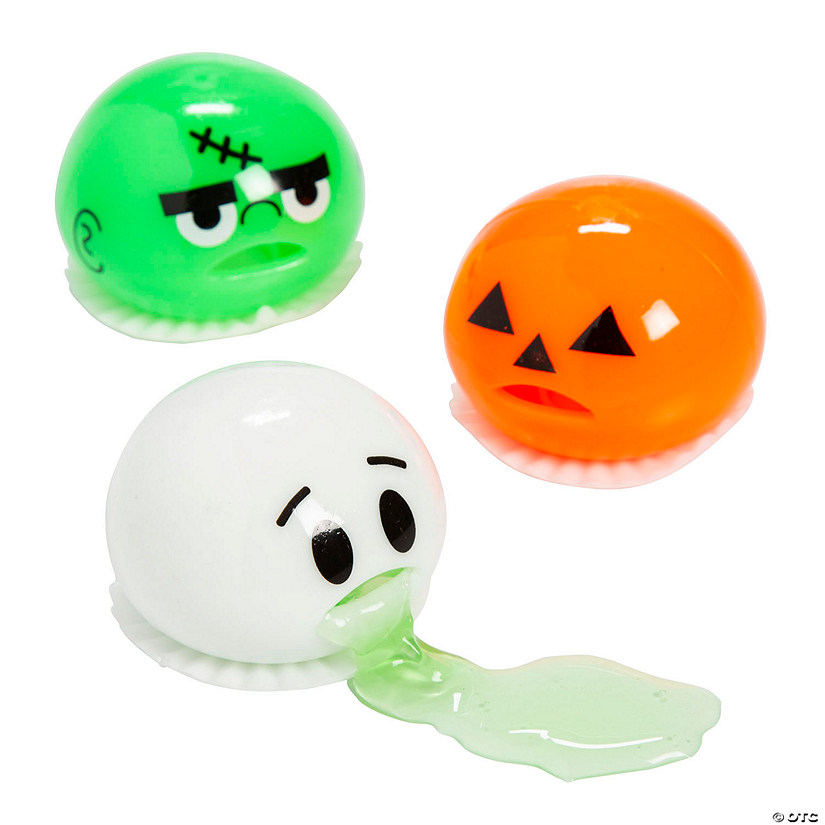 Halloween Character Slime Toys - 12 Pc. Image