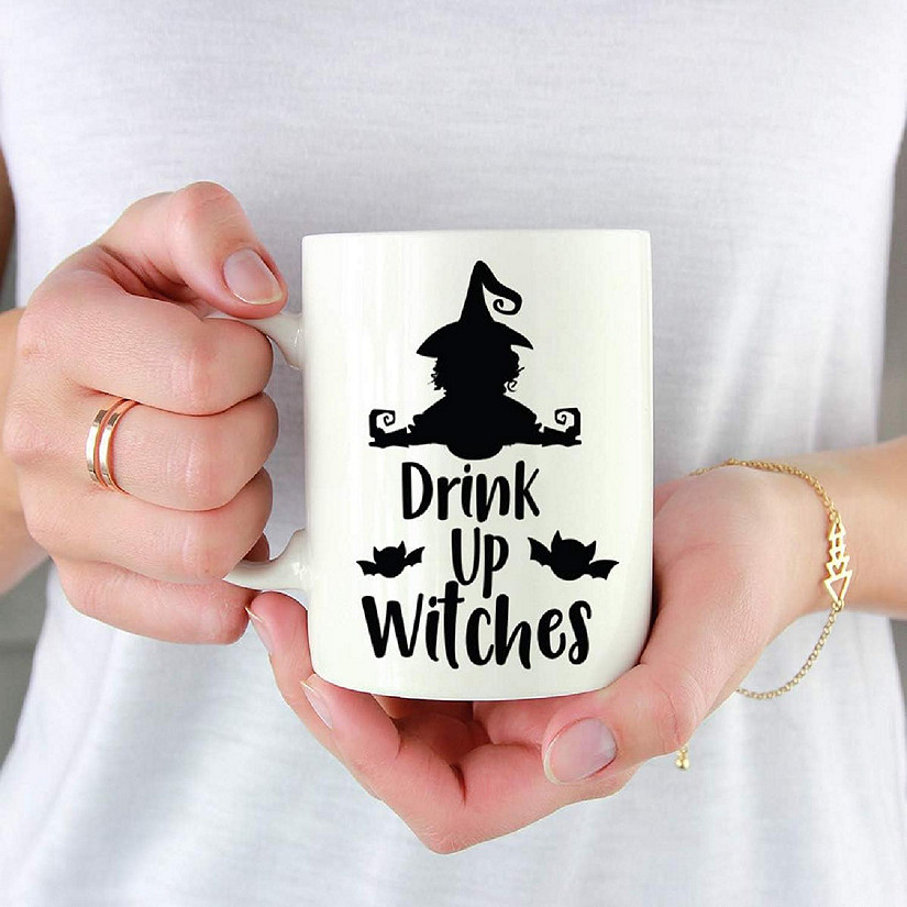 Halloween Coffee Mug Drink Up Witches Image
