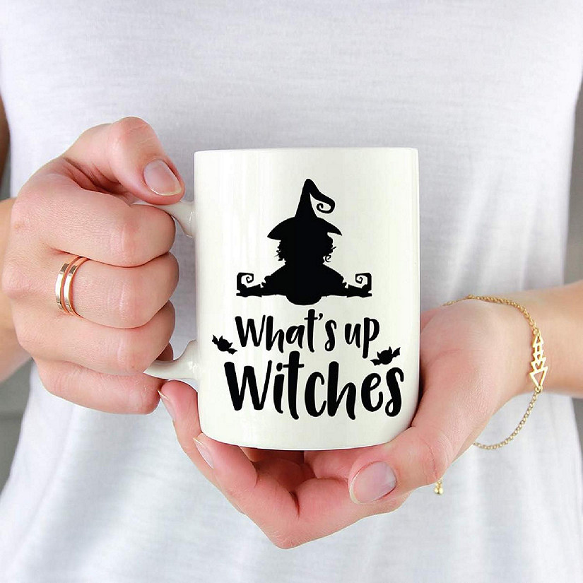 Halloween Coffee Mug What's Up Witches Image