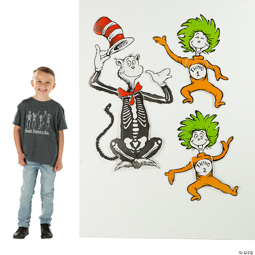 Halloween Dr. Seuss™ Jointed Cutouts 3 Pc. Oriental Trading
