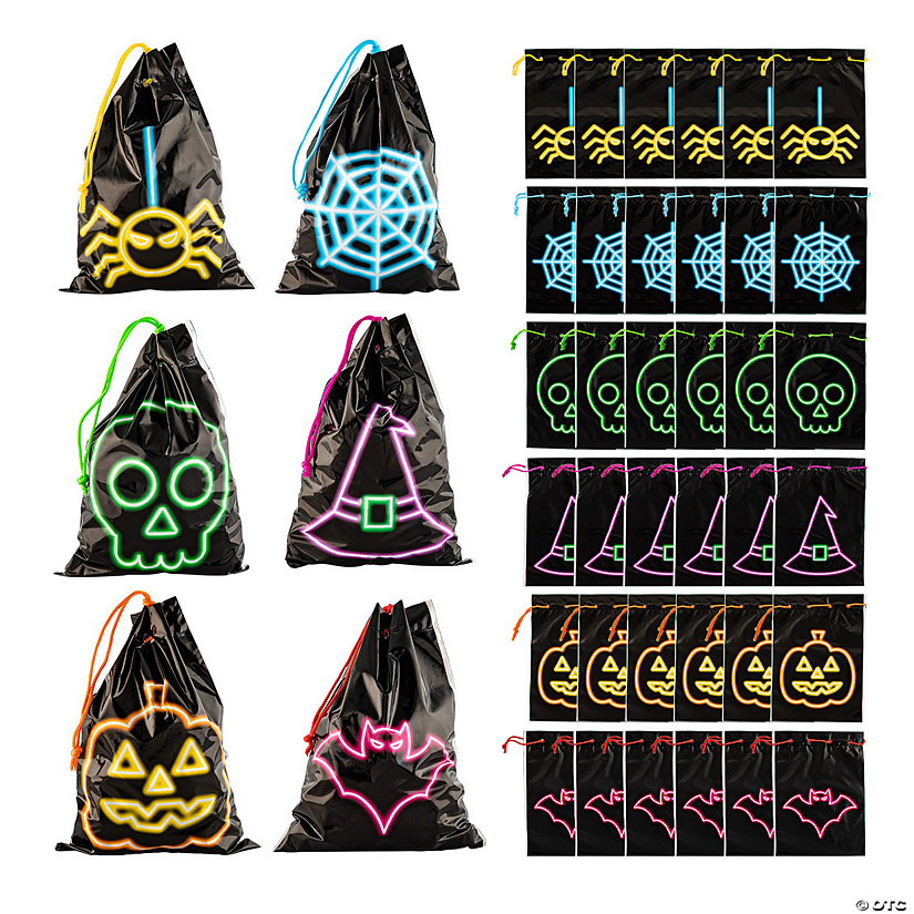 Halloween Drawstring Goody Bags Oriental Trading