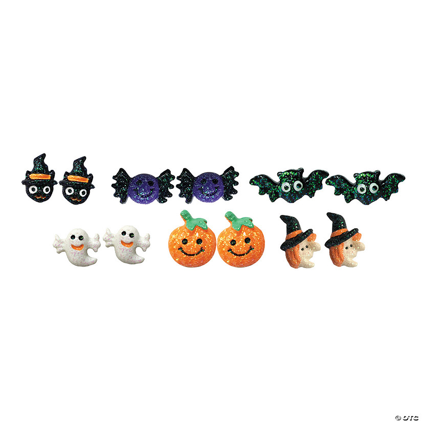 Halloween Earring Set 6Pk Image