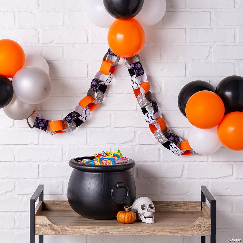 Halloween Felt Chain Link Garland Oriental Trading