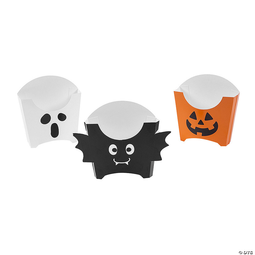 Halloween French Fries Boxes - 12 Pc. Image