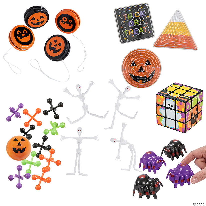 Halloween Fun & Games Kit 156 Pc.