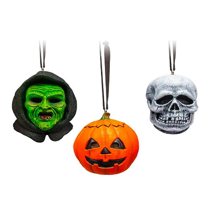 Halloween III Silver Shamrock Holiday Horrors Ornament 3-Pack Image