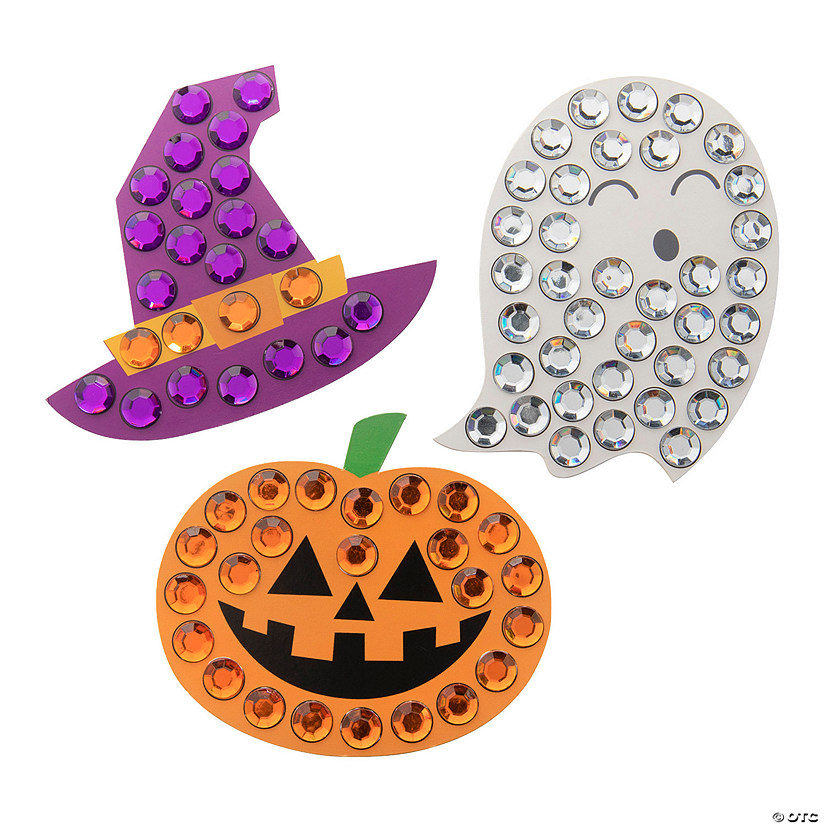 Halloween Jewel Mosaic Craft Kit Image