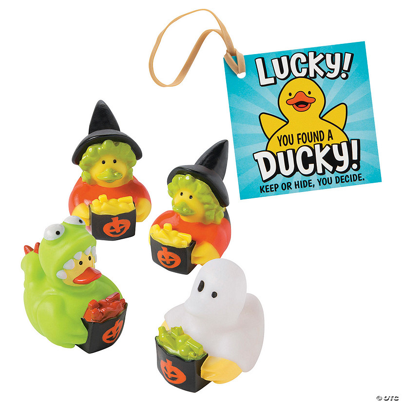 Halloween Lucky Ducky Kit for 12 Image