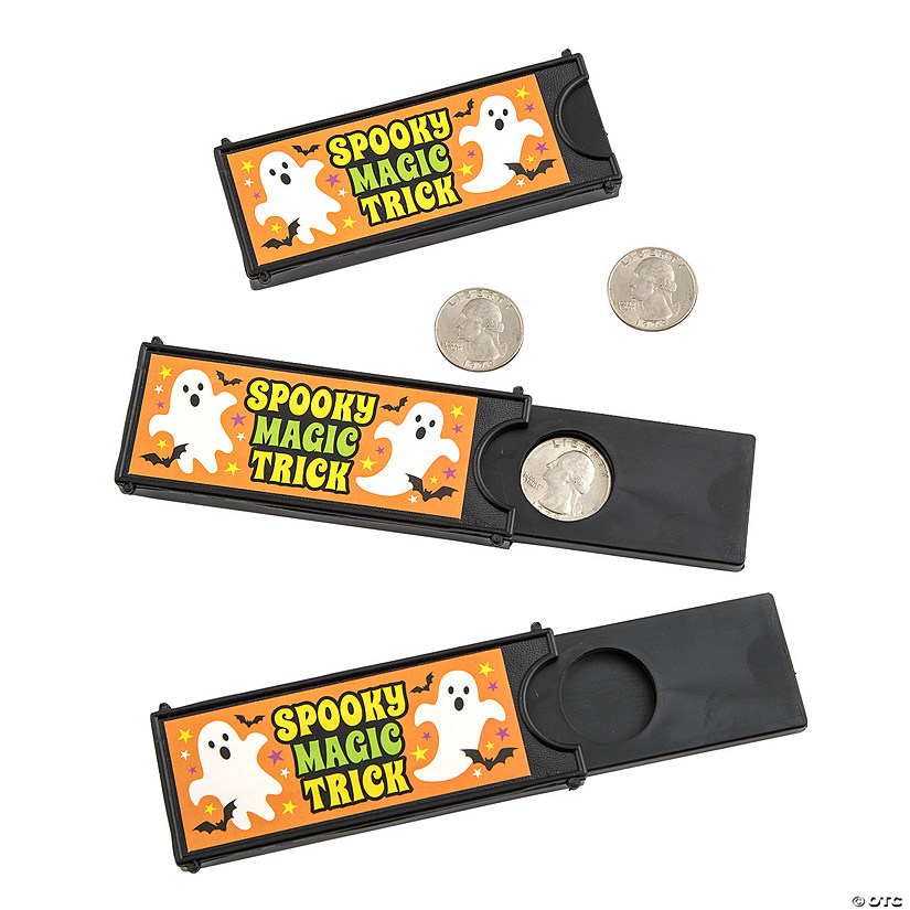 Halloween Magic Coin Tricks - 12 Pc. Image