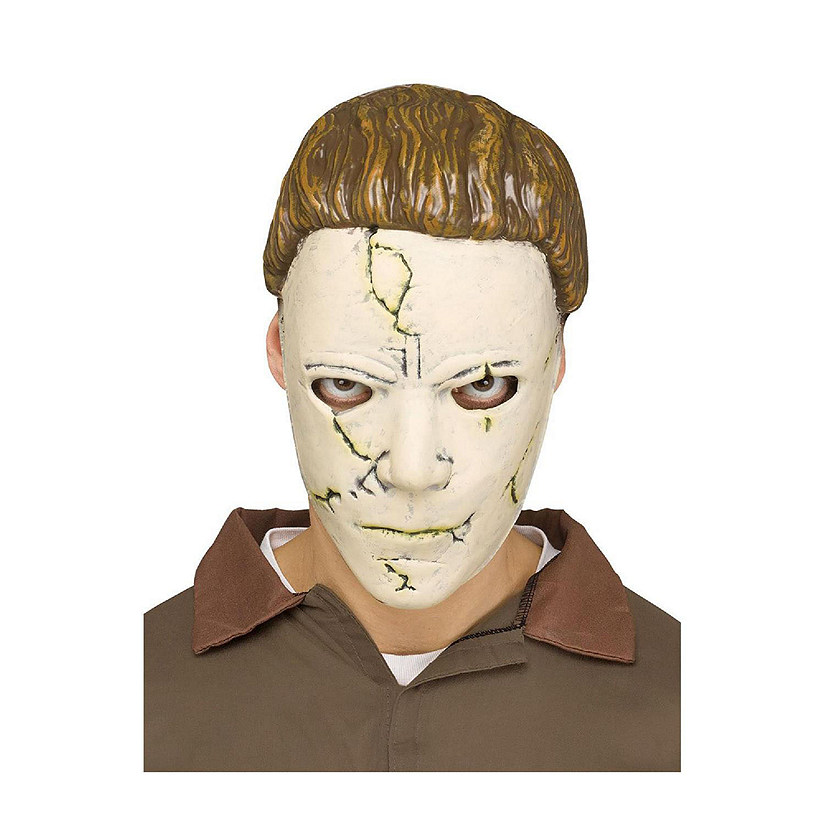 Halloween Michael Myers Adult Costume Memory-Flex Mask  One Size Image