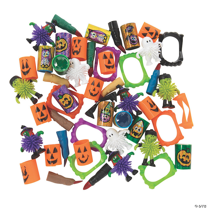 Halloween Novelty Toy Assortment &#8211; 500 Pc. Image