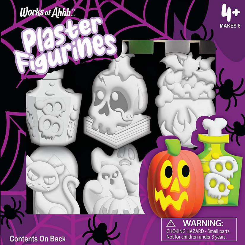 Halloween - Plaster Figurine Paint Set Image
