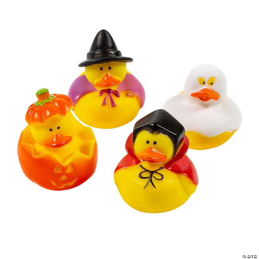 Zuinig Noord West Verhogen Halloween Rubber Ducks - 12 Pc. | Oriental Trading