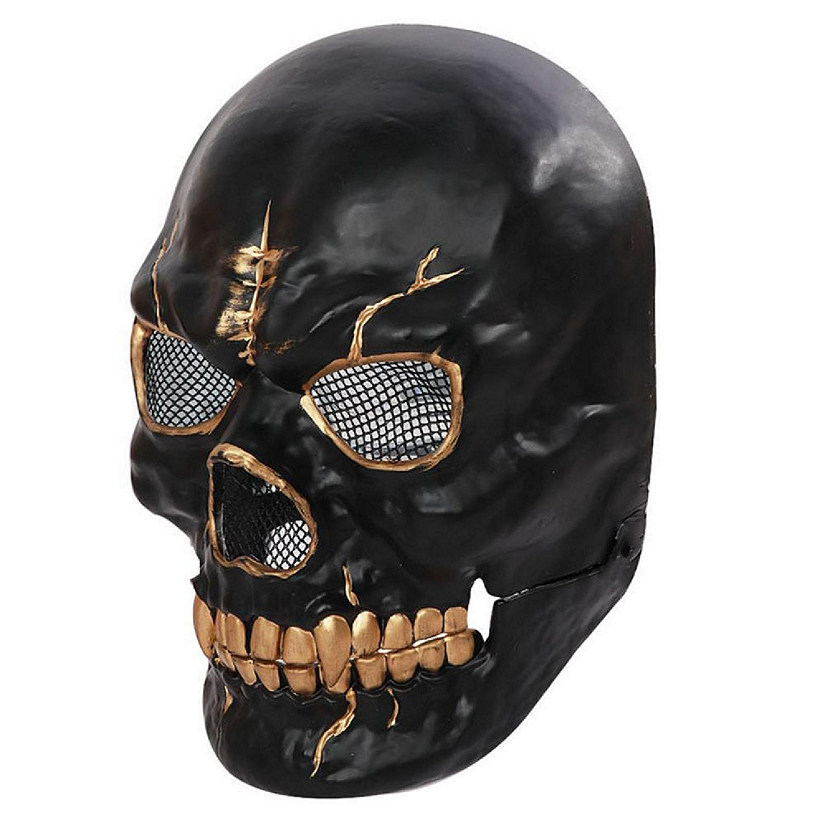 Halloween Scary Mask Skull Head Mask with Moving Jaw Image
