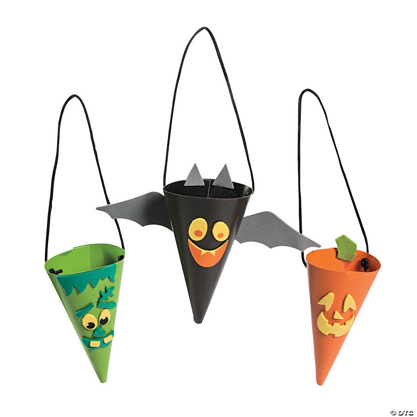 Halloween Treat Cone Craft Kit | Oriental Trading