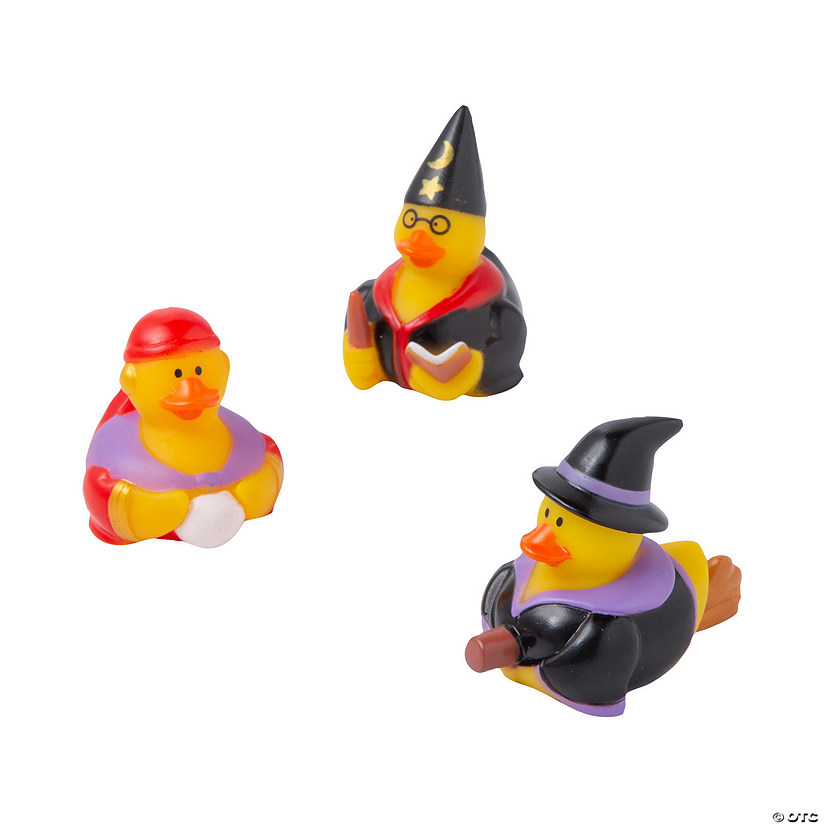 Halloween Witchcraft Rubber Ducks - 12 Pc. Image