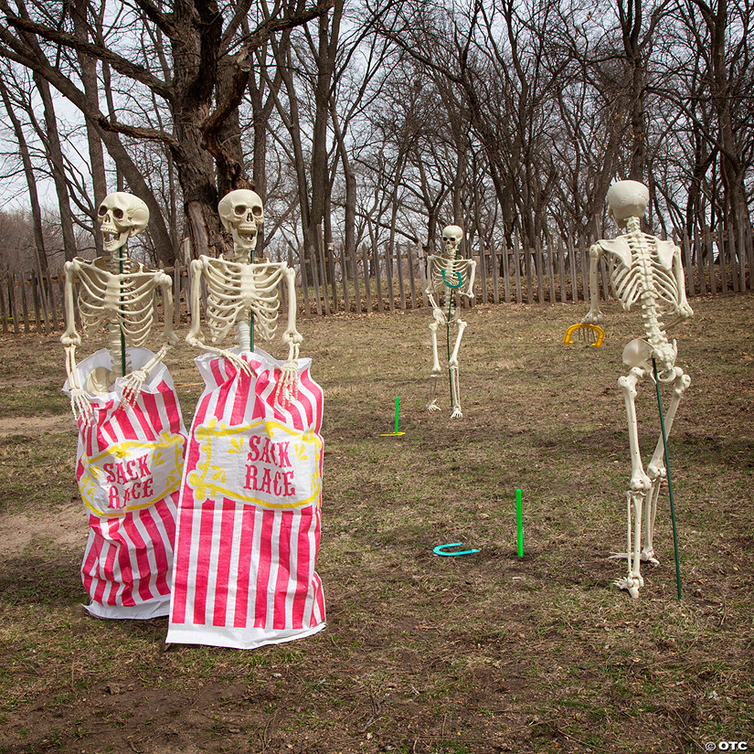 Halloween Yard Games Skeleton Decorating Kit - 26 Pc. Image