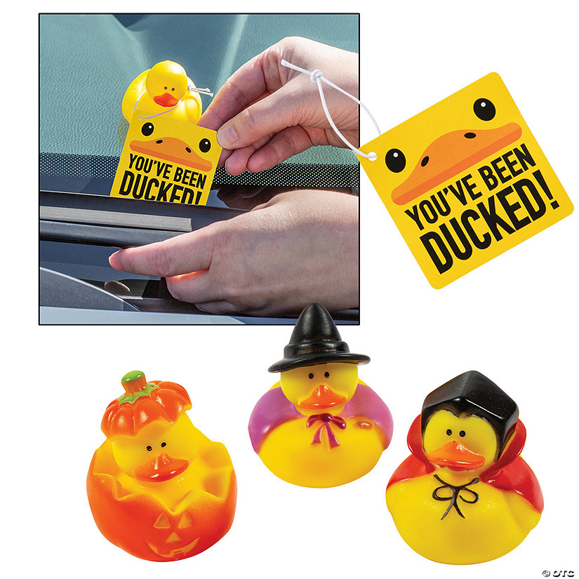 Halloween You&#8217;ve Been Ducked Kit - Makes 12 Image