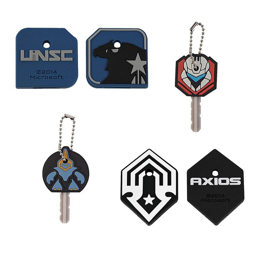 Halo Keycap Gift Set: Axios, Grunt, Spartan Assault, & Falcon Image