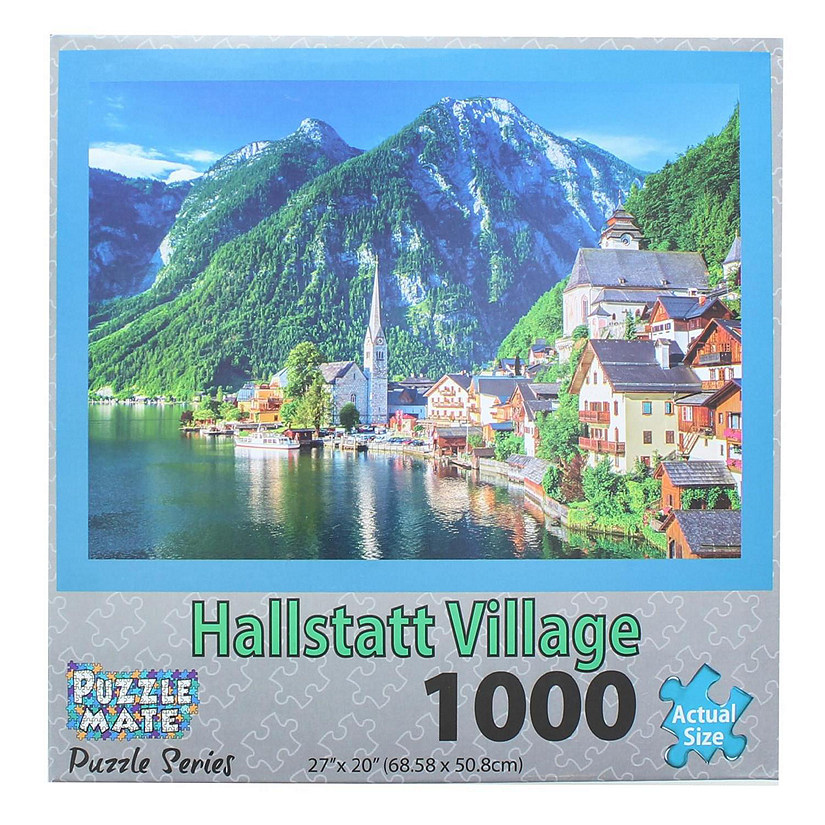 Halstatt Lake 1000 Piece Jigsaw Puzzle Image