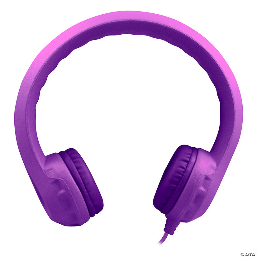 HamiltonBuhl Flex-Phones&#8482; Indestructible Foam Headphones, Purple Image