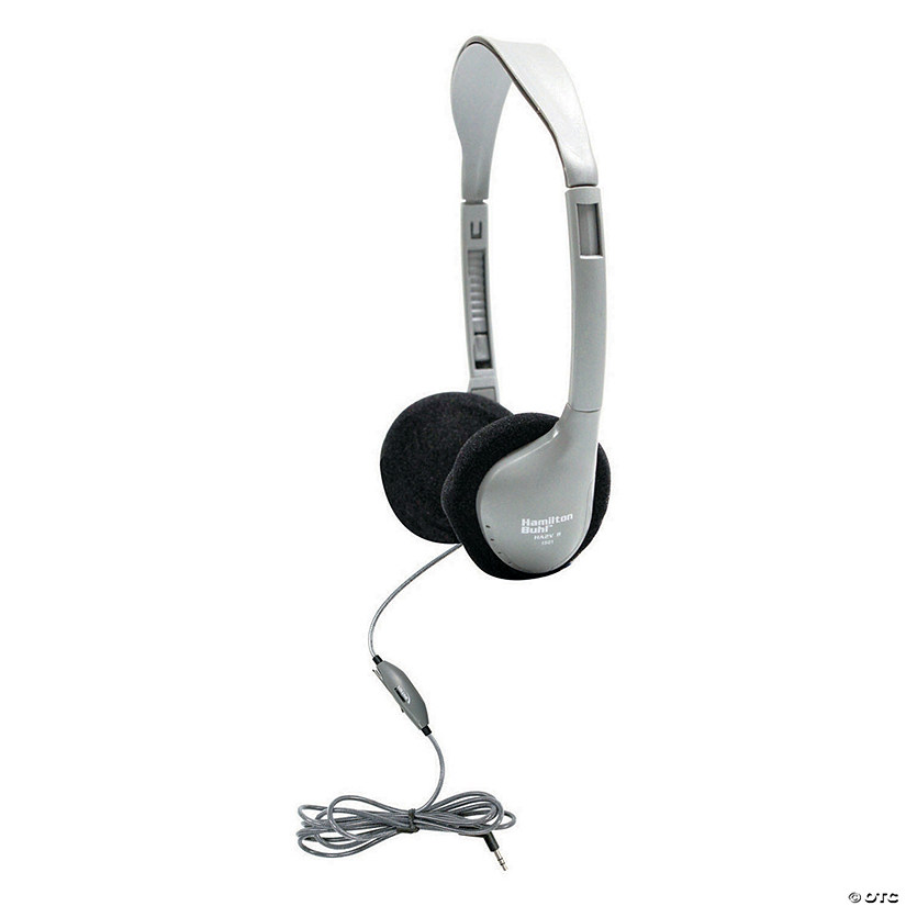 HamiltonBuhl Personal Stereo Mono Headphones - 3 Pack Image
