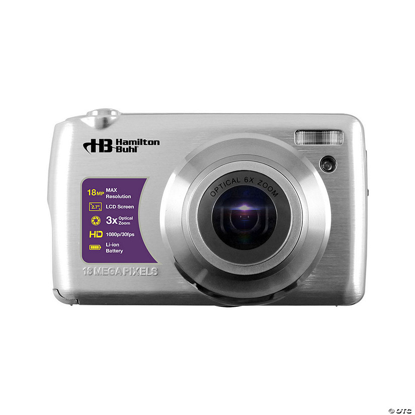 HamiltonBuhl VividPro 18 MP, 8x Zoom Lens Digital Camera Image