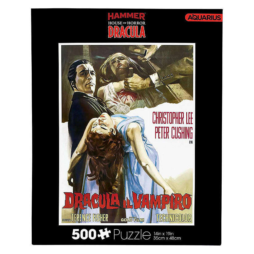 Hammer Dracula 500 Piece Jigsaw Puzzle Image