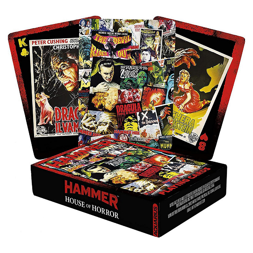 Hammer House of Horror Playing Cards Image