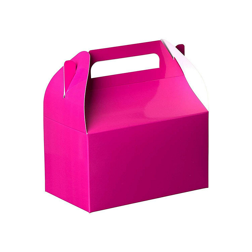 Hammont - Party Favors Paper Treat Boxes - Pink Colored Paper Boxes ...