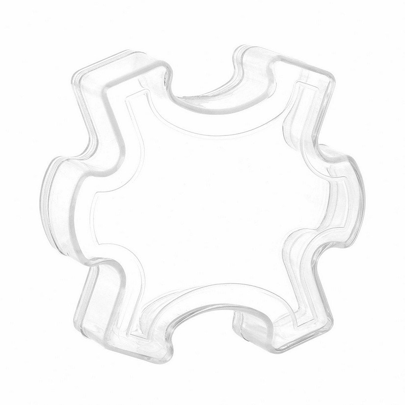Hammont Puzzle Shaped Acrylic Candy Boxes 24 Pack 3.34"X0.98" Image