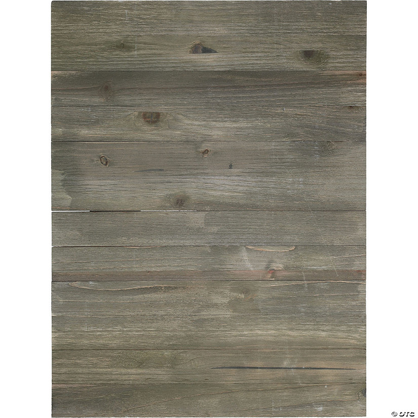 Hampton Art Wood Panel Craft Me 18"x 24" Rustic Image