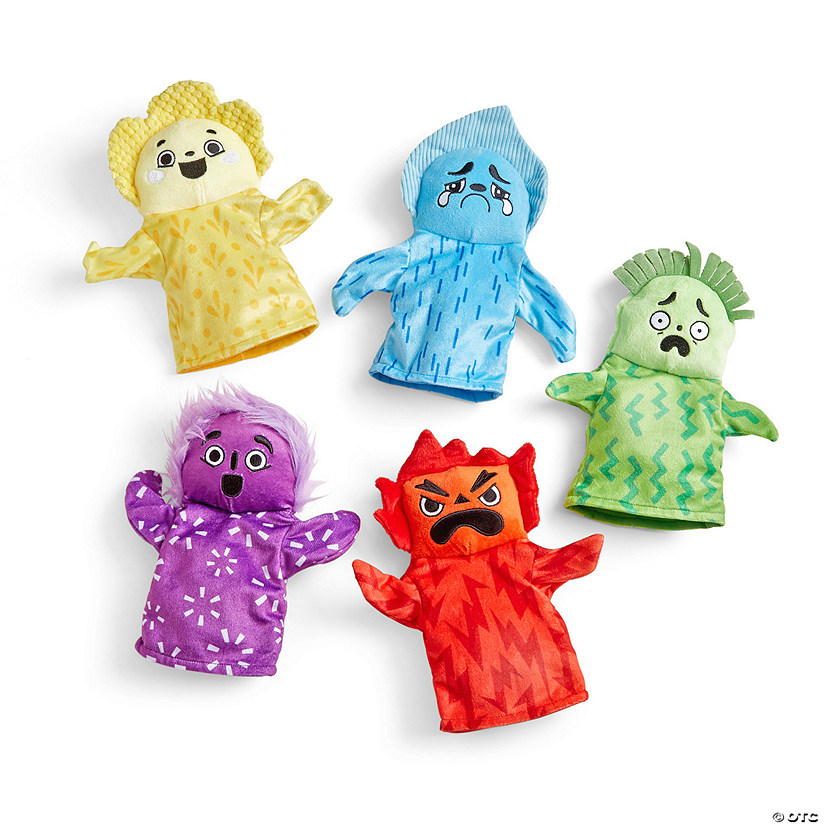 Hand2Mind Feelings Family  Puppets Image