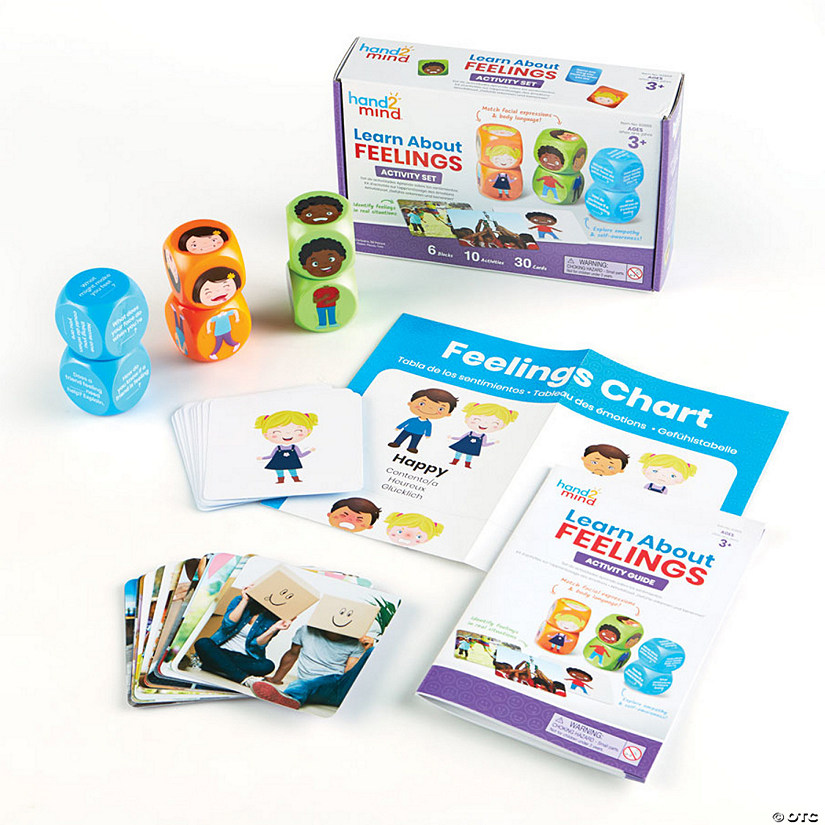 Hand2Mind Learn About Feelings Activity Set Image