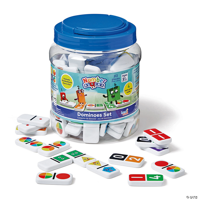 Hand2Mind Numberblocks Dominoes Set Image