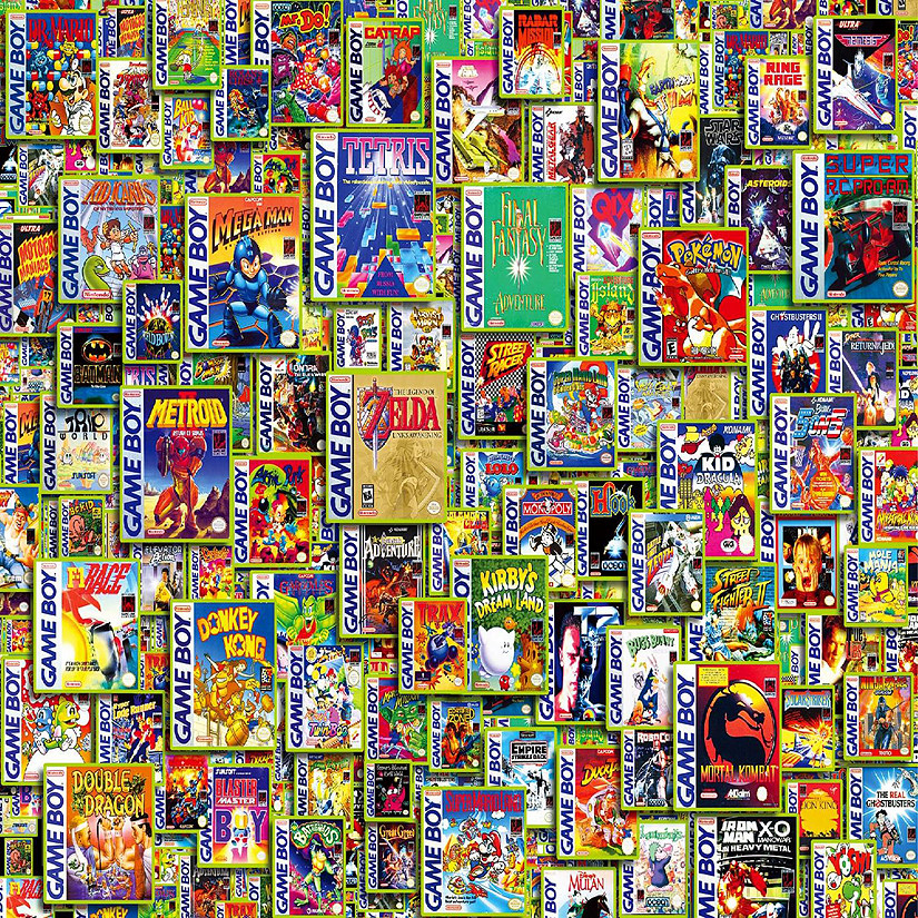 Handheld Haven Retro Games 1000-Piece Jigsaw Puzzle Image