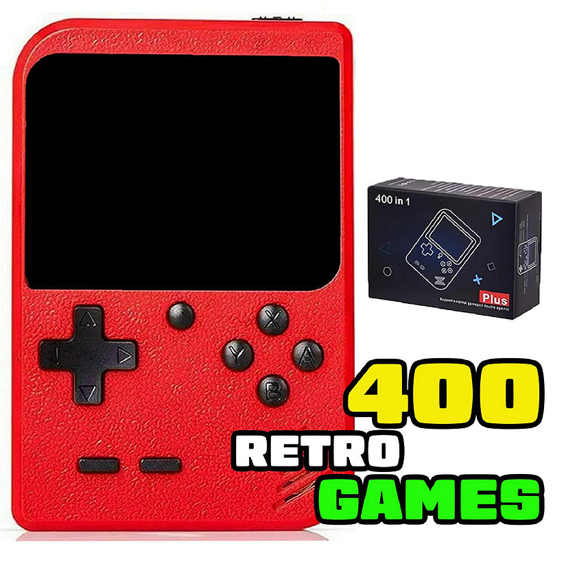 Handheld Portable Game Console 400 Retro  Video Games Image