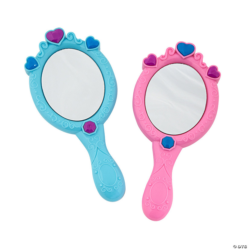 Handheld Princess Mirrors - 6 Pc. Image