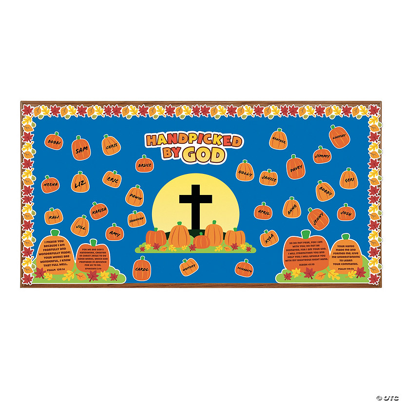 Handpicked by God Bulletin Board Set 11 Pc. Oriental Trading