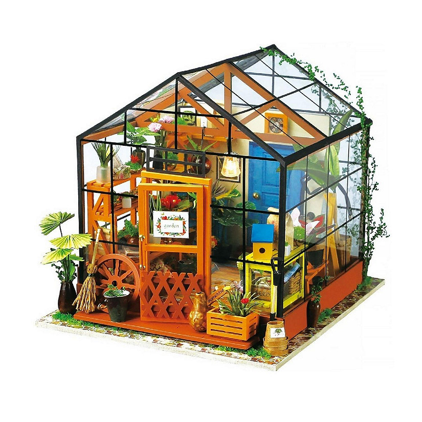 HandsCraft DIY 3D Dollhouse Puzzle - Cathy's Flower House Image