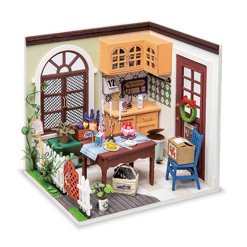 HandsCraft DIY 3D Dollhouse Puzzle - Charlie's Dining Room Image