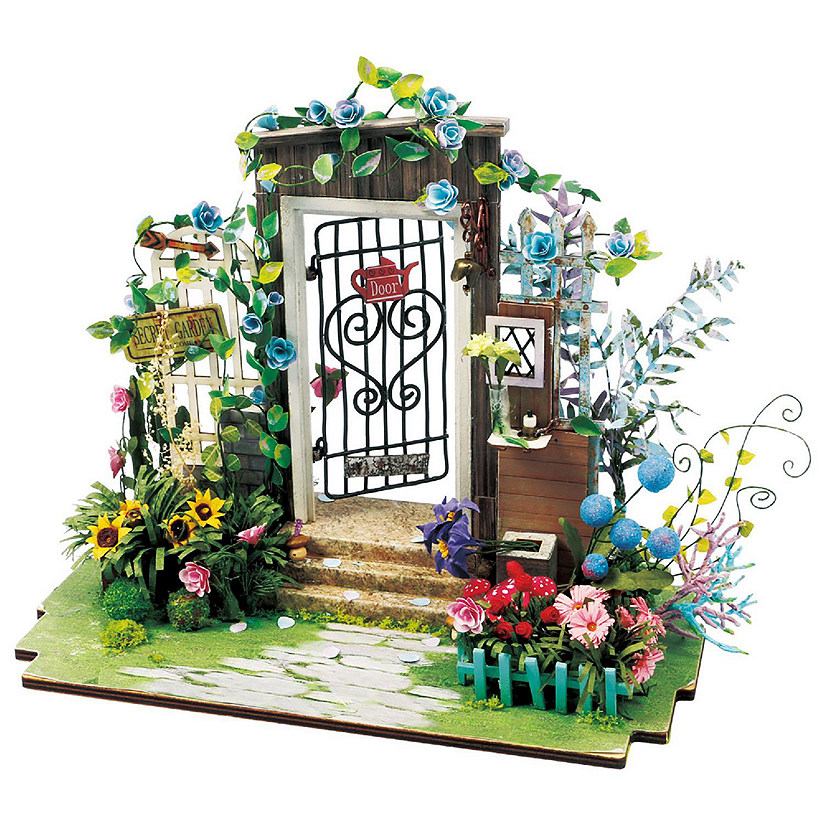 HandsCraft DIY 3D Dollhouse Puzzle - Garden Entrance Image