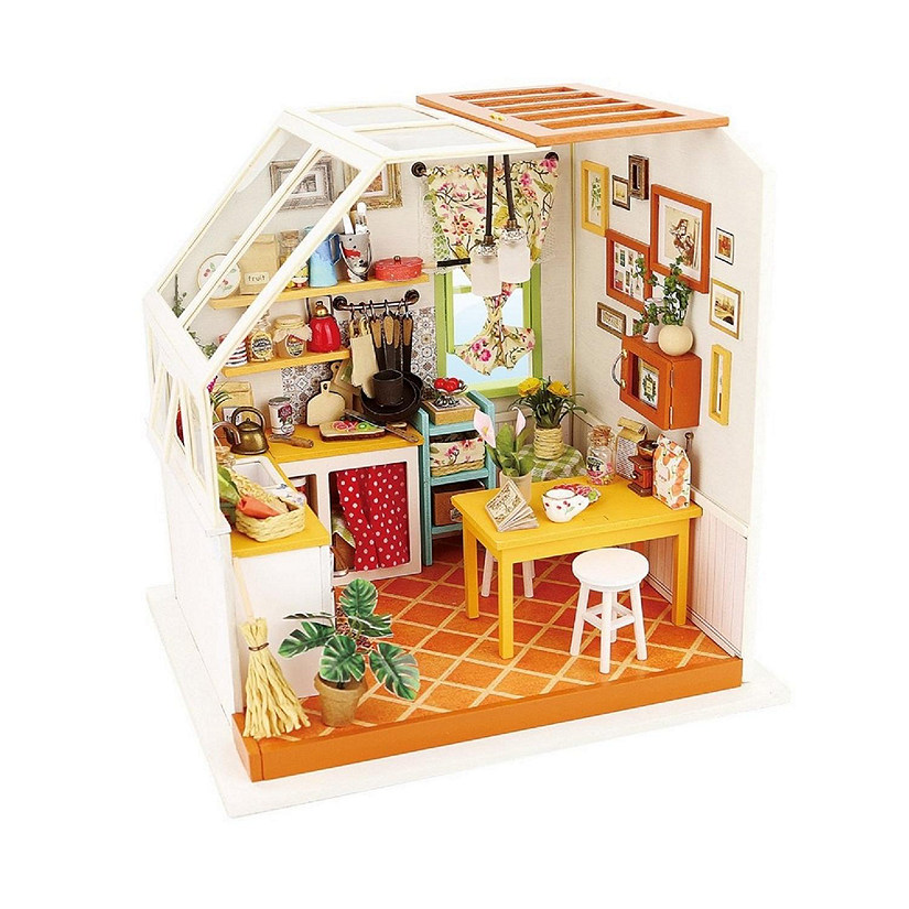 HandsCraft DIY 3D Dollhouse Puzzle - Jason's Kitchen Image