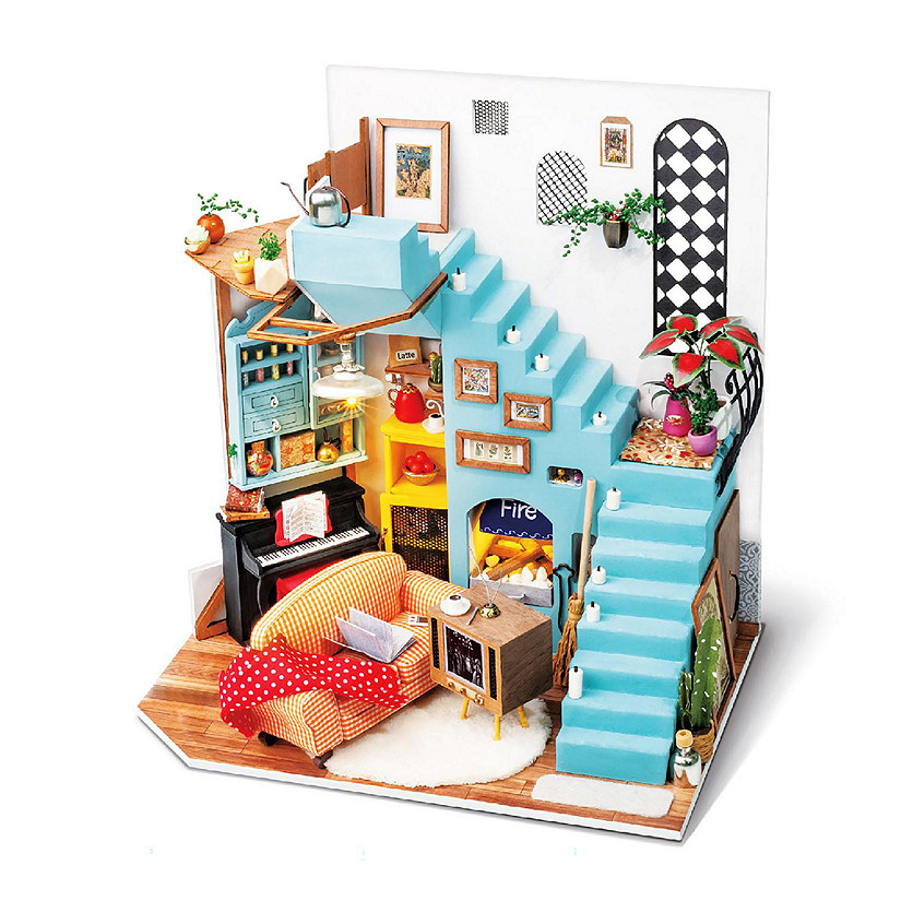 HandsCraft DIY 3D Dollhouse Puzzle - Joy's Living Room Image